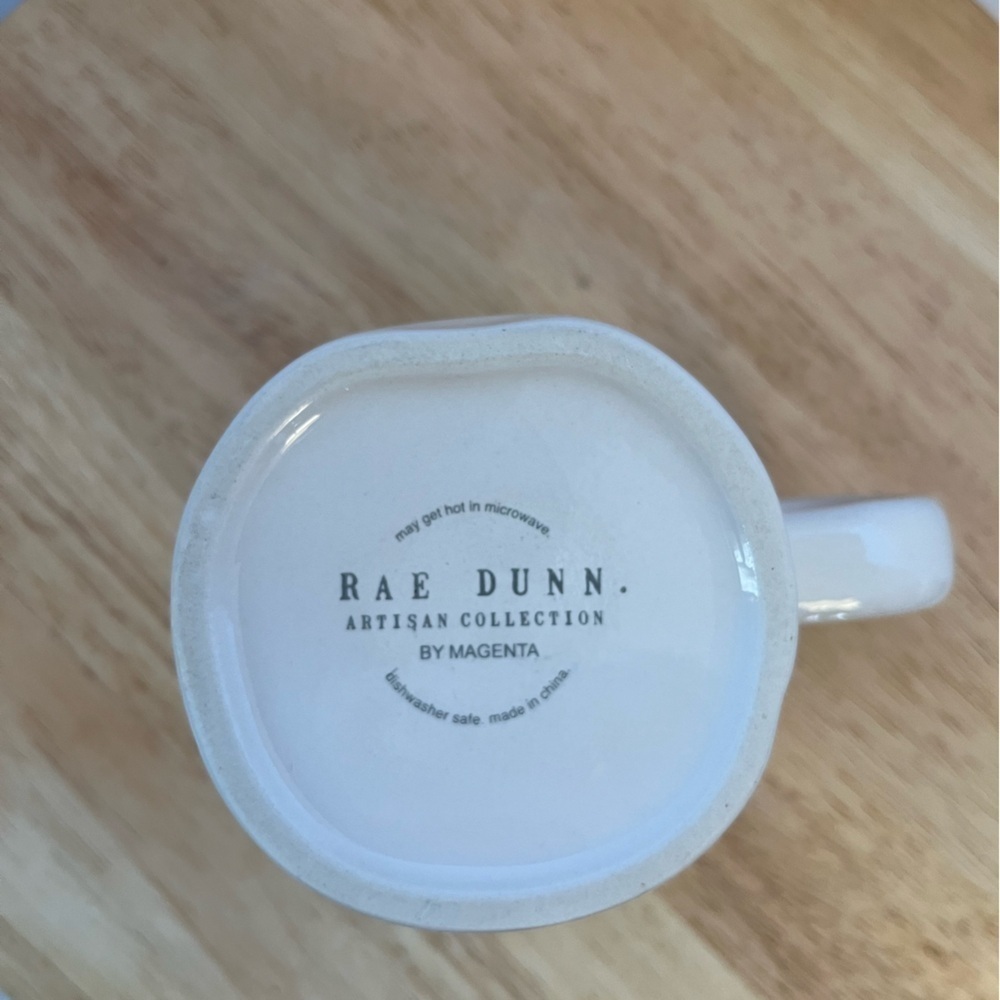 Rae Dunn TEACHER Coffee Mug.  Preowned Excellent Condition.  No Chips or Cracks. - Picture 4 of 4